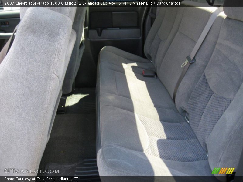 Silver Birch Metallic / Dark Charcoal 2007 Chevrolet Silverado 1500 Classic Z71 Extended Cab 4x4