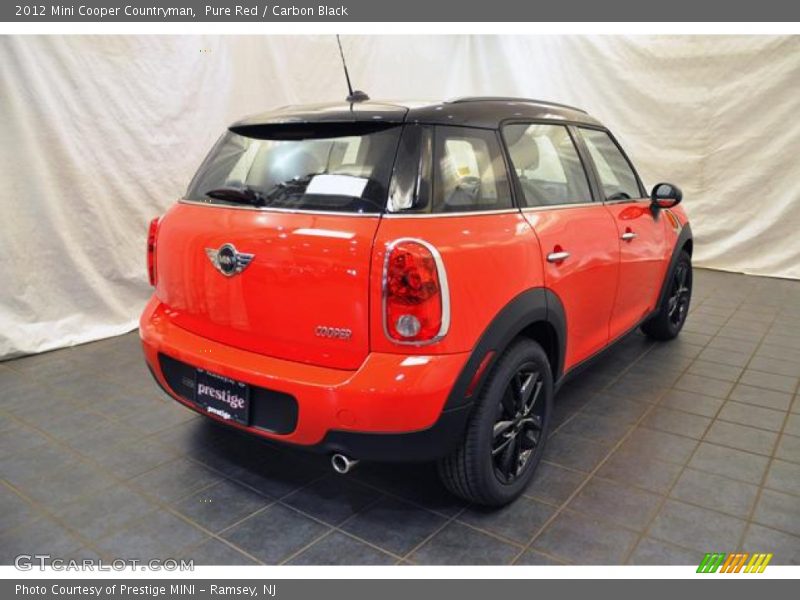 Pure Red / Carbon Black 2012 Mini Cooper Countryman