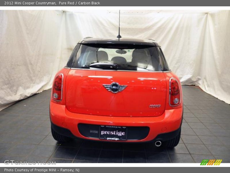 Pure Red / Carbon Black 2012 Mini Cooper Countryman