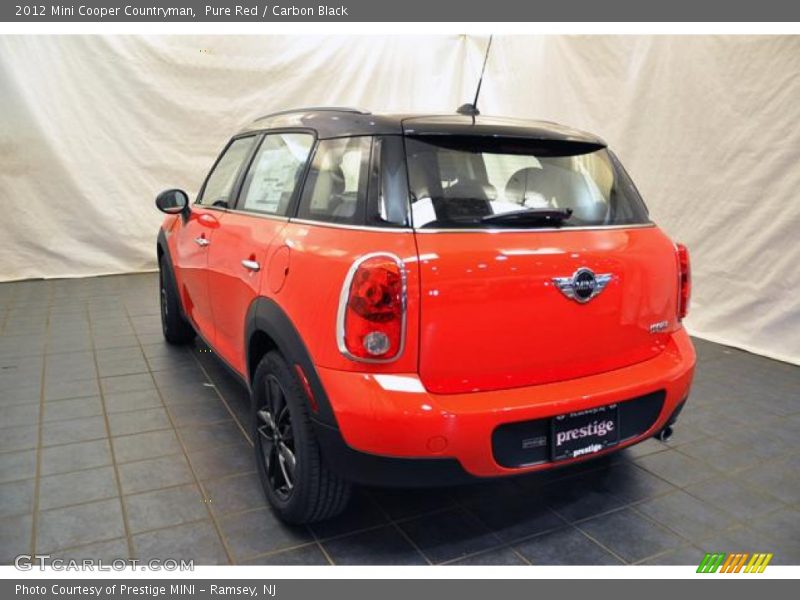 Pure Red / Carbon Black 2012 Mini Cooper Countryman