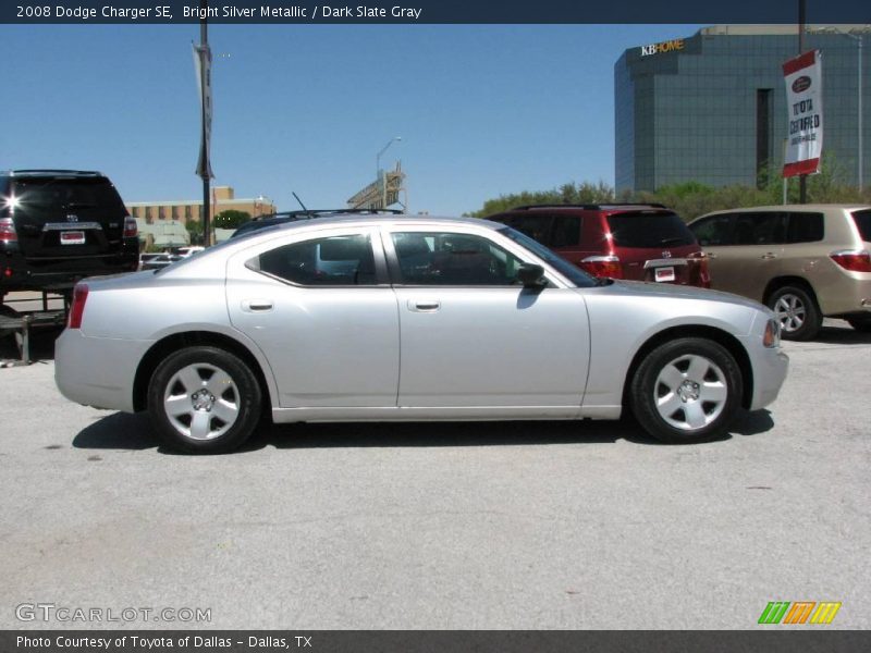 Bright Silver Metallic / Dark Slate Gray 2008 Dodge Charger SE