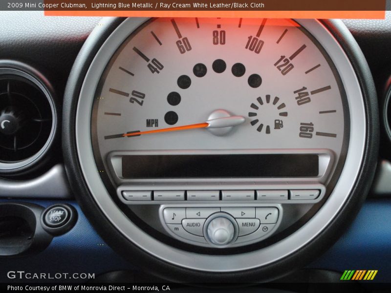 Controls of 2009 Cooper Clubman