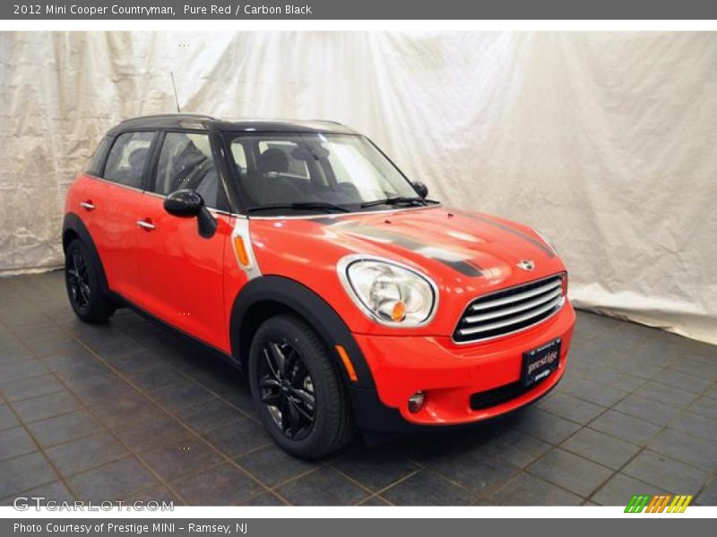 Pure Red / Carbon Black 2012 Mini Cooper Countryman