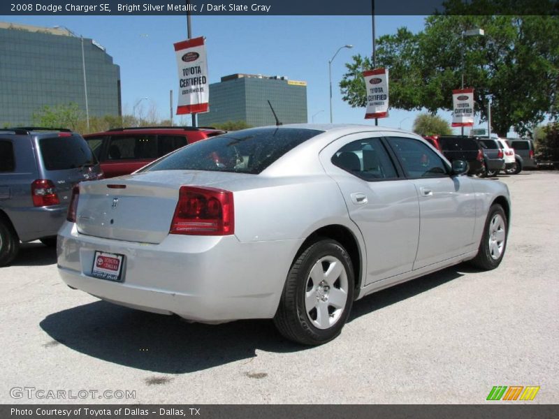 Bright Silver Metallic / Dark Slate Gray 2008 Dodge Charger SE