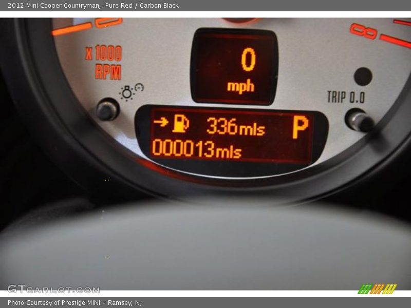 Pure Red / Carbon Black 2012 Mini Cooper Countryman