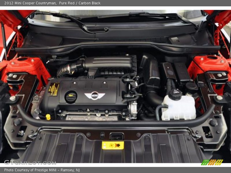 Pure Red / Carbon Black 2012 Mini Cooper Countryman