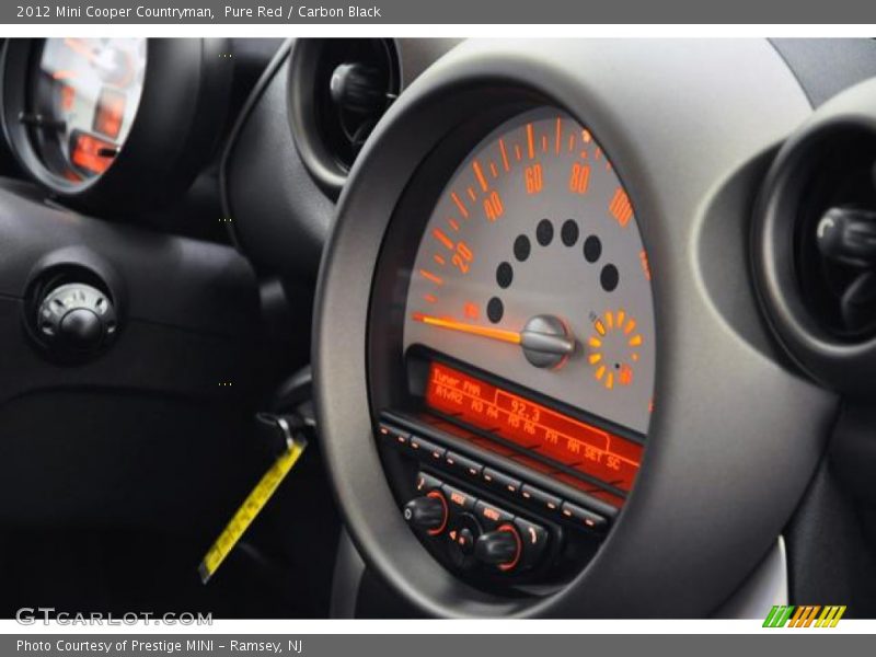 Pure Red / Carbon Black 2012 Mini Cooper Countryman
