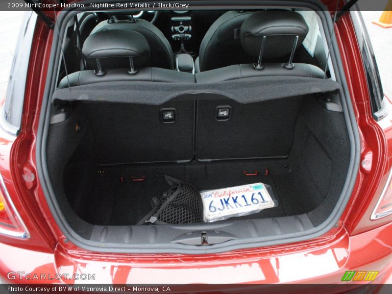 Nightfire Red Metallic / Black/Grey 2009 Mini Cooper Hardtop