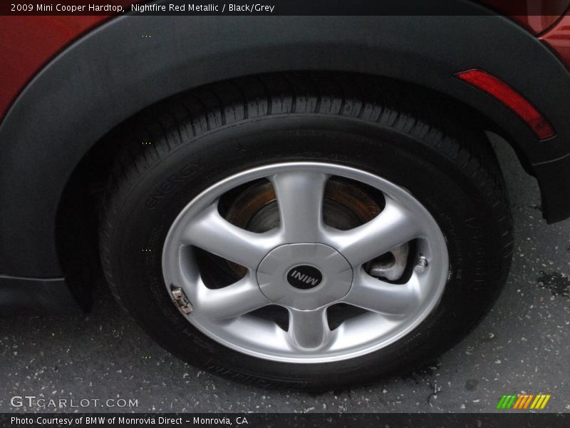 Nightfire Red Metallic / Black/Grey 2009 Mini Cooper Hardtop