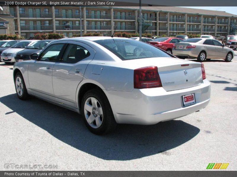 Bright Silver Metallic / Dark Slate Gray 2008 Dodge Charger SE