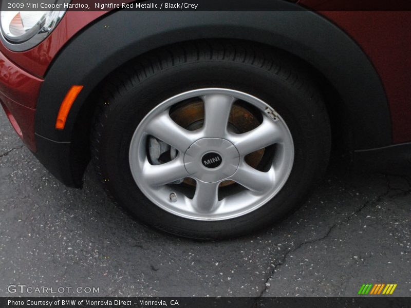 Nightfire Red Metallic / Black/Grey 2009 Mini Cooper Hardtop