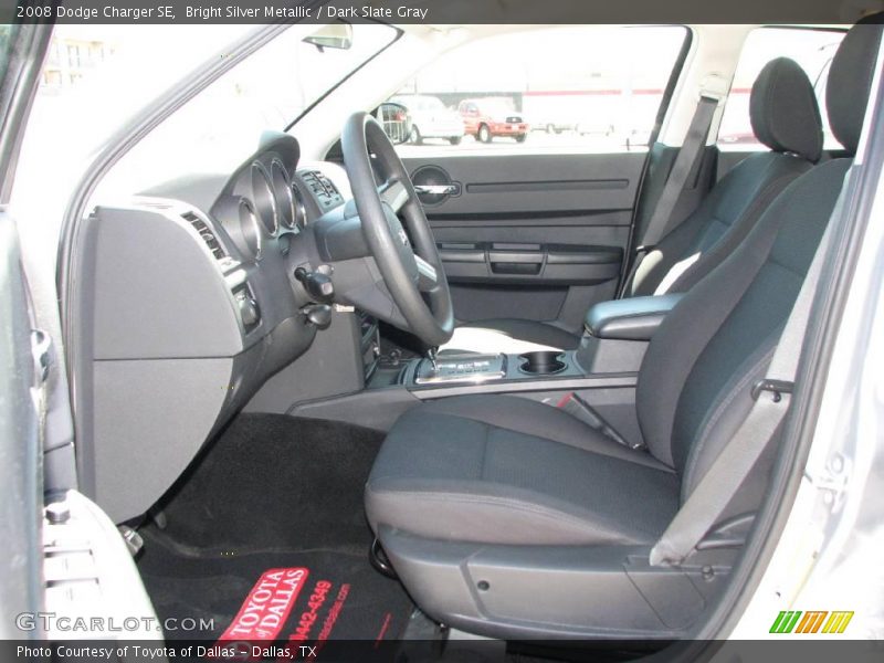 Bright Silver Metallic / Dark Slate Gray 2008 Dodge Charger SE