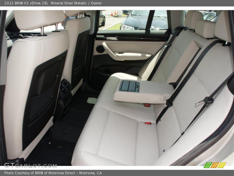 Mineral Silver Metallic / Oyster 2013 BMW X3 xDrive 28i