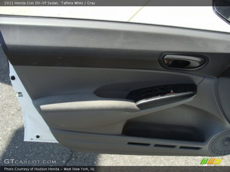 Taffeta White / Gray 2011 Honda Civic DX-VP Sedan
