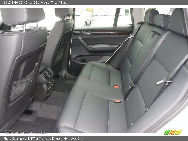 Alpine White / Black 2013 BMW X3 xDrive 28i