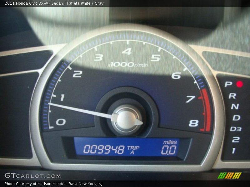 Taffeta White / Gray 2011 Honda Civic DX-VP Sedan