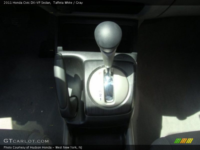 Taffeta White / Gray 2011 Honda Civic DX-VP Sedan