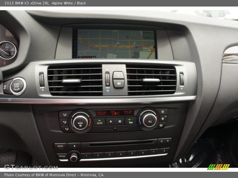 Alpine White / Black 2013 BMW X3 xDrive 28i