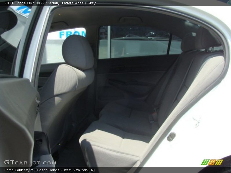 Taffeta White / Gray 2011 Honda Civic DX-VP Sedan