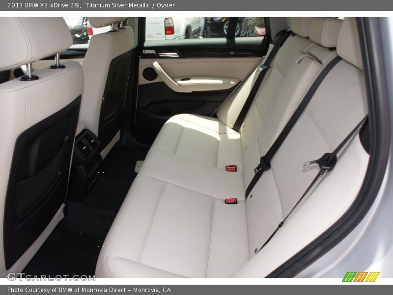 Titanium Silver Metallic / Oyster 2013 BMW X3 xDrive 28i