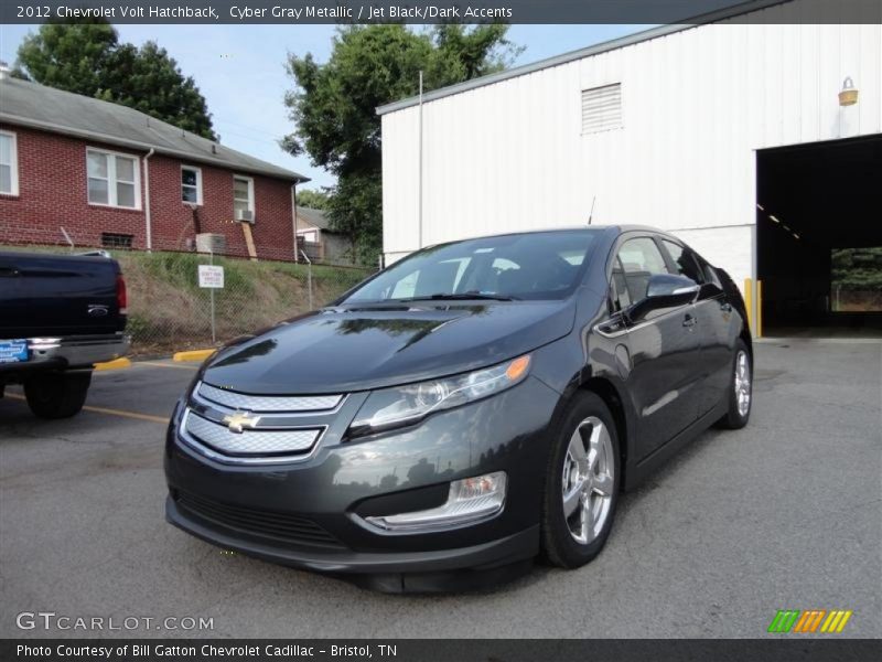 Cyber Gray Metallic / Jet Black/Dark Accents 2012 Chevrolet Volt Hatchback