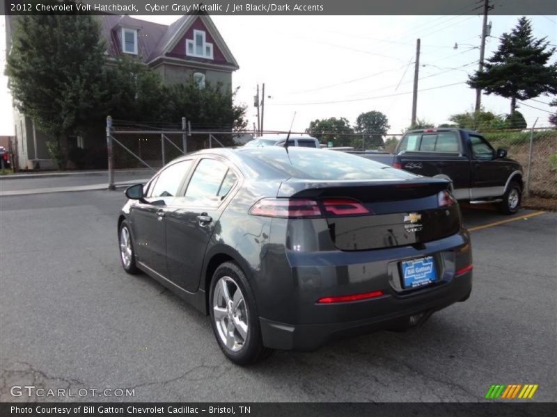 Cyber Gray Metallic / Jet Black/Dark Accents 2012 Chevrolet Volt Hatchback