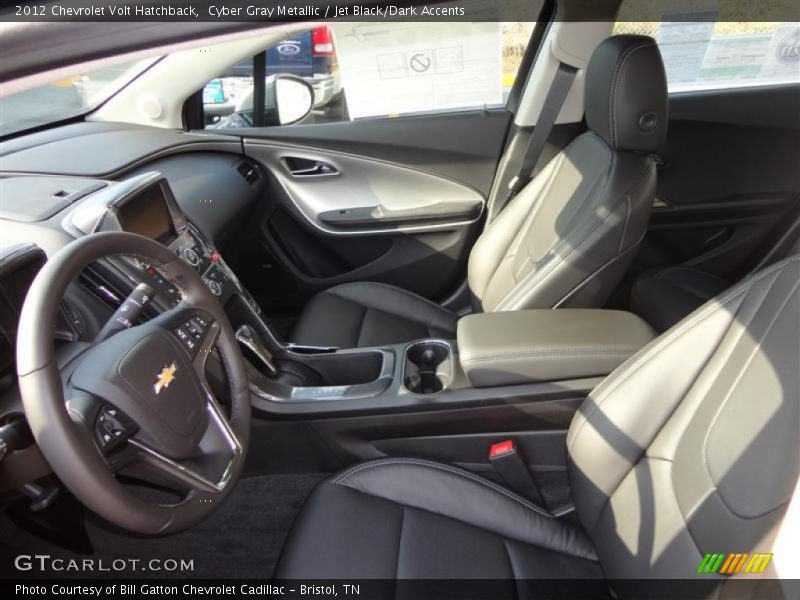Cyber Gray Metallic / Jet Black/Dark Accents 2012 Chevrolet Volt Hatchback