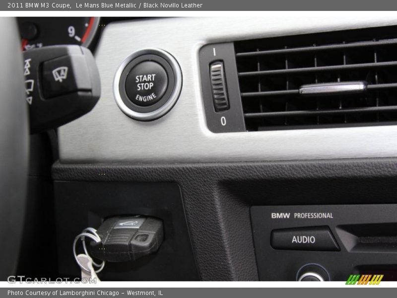 Le Mans Blue Metallic / Black Novillo Leather 2011 BMW M3 Coupe