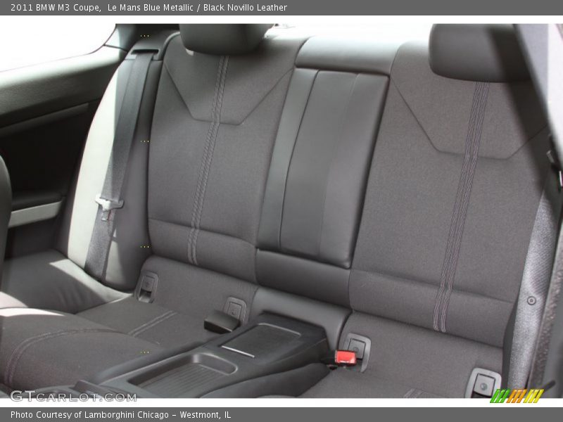 Rear Seat of 2011 M3 Coupe