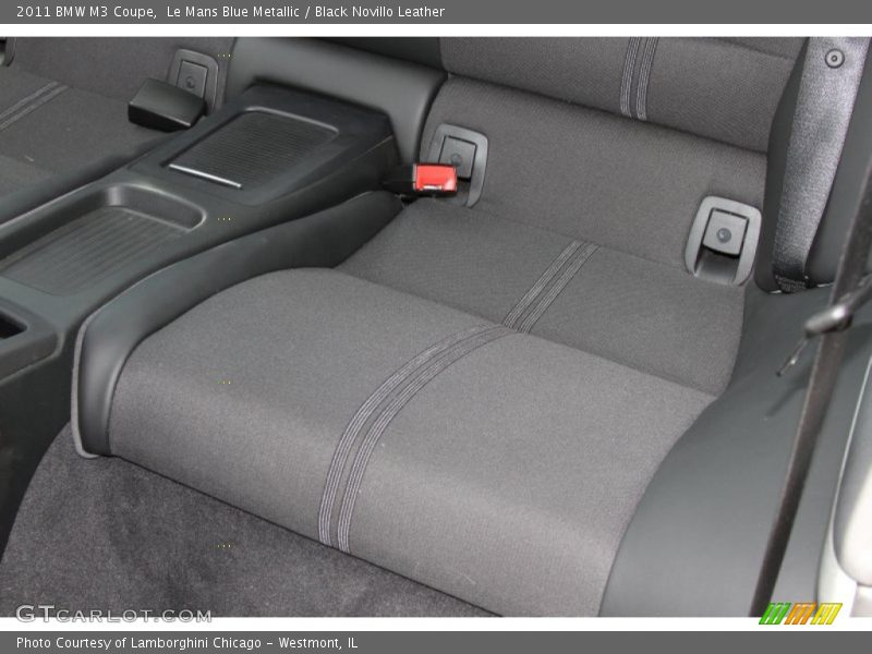 Le Mans Blue Metallic / Black Novillo Leather 2011 BMW M3 Coupe