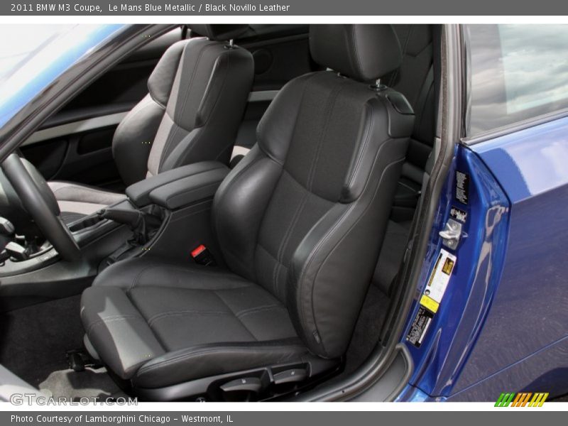 Front Seat of 2011 M3 Coupe