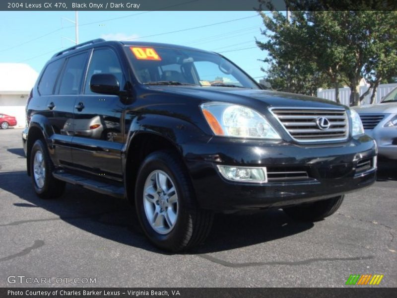Black Onyx / Dark Gray 2004 Lexus GX 470