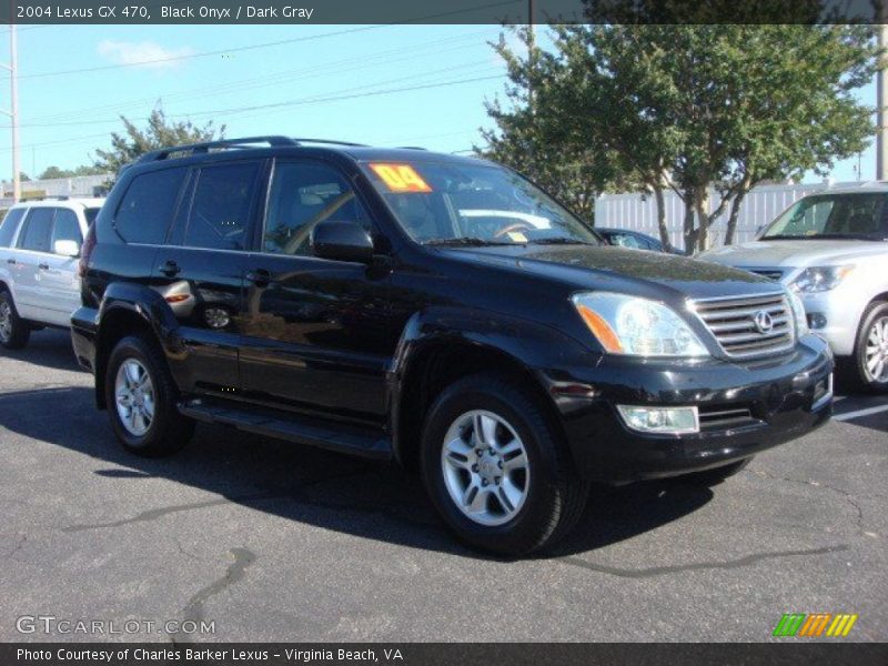 Black Onyx / Dark Gray 2004 Lexus GX 470