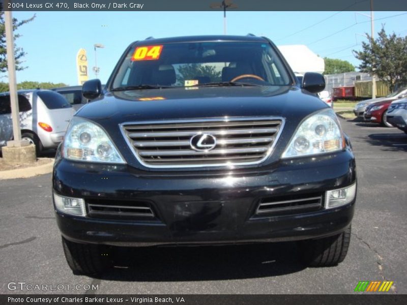 Black Onyx / Dark Gray 2004 Lexus GX 470