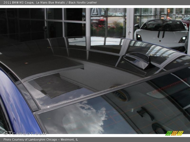 Le Mans Blue Metallic / Black Novillo Leather 2011 BMW M3 Coupe