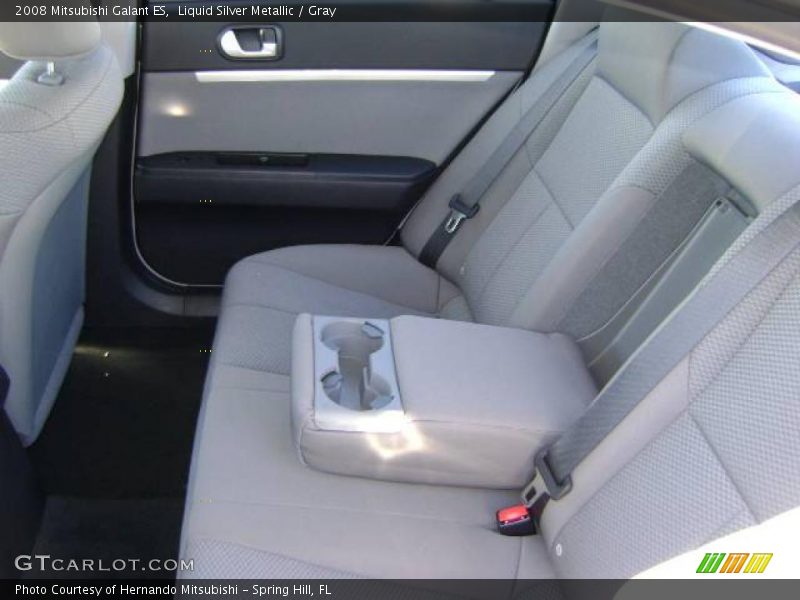 Liquid Silver Metallic / Gray 2008 Mitsubishi Galant ES