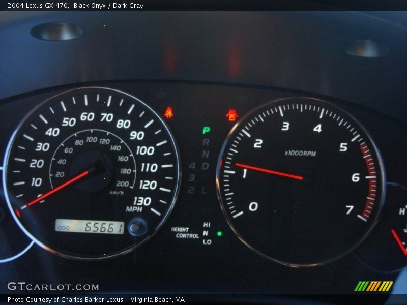 Black Onyx / Dark Gray 2004 Lexus GX 470
