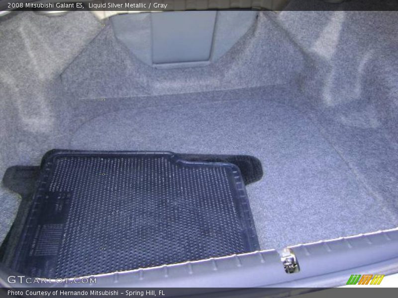 Liquid Silver Metallic / Gray 2008 Mitsubishi Galant ES