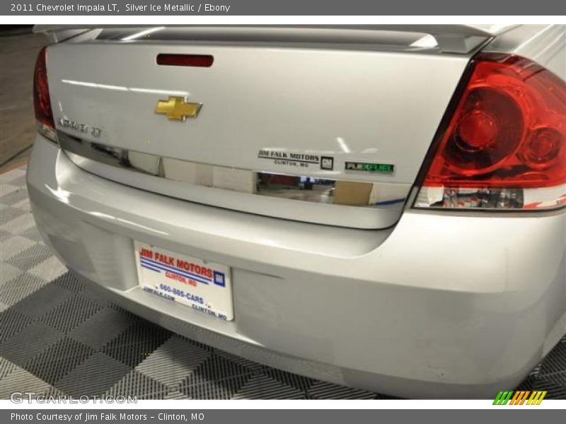 Silver Ice Metallic / Ebony 2011 Chevrolet Impala LT