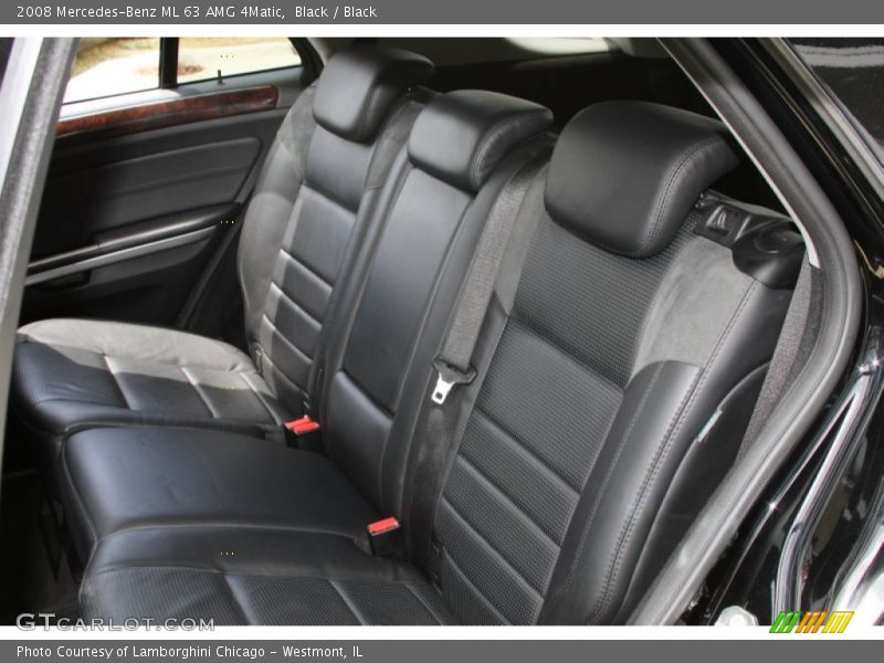 Black / Black 2008 Mercedes-Benz ML 63 AMG 4Matic