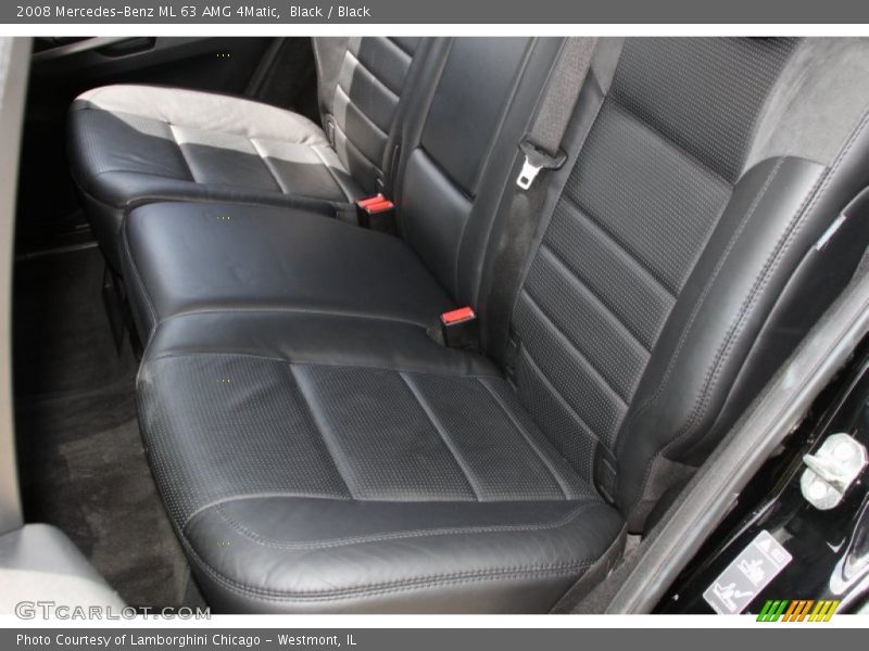 Black / Black 2008 Mercedes-Benz ML 63 AMG 4Matic