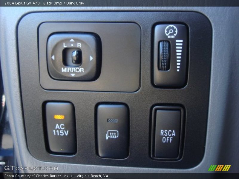 Black Onyx / Dark Gray 2004 Lexus GX 470