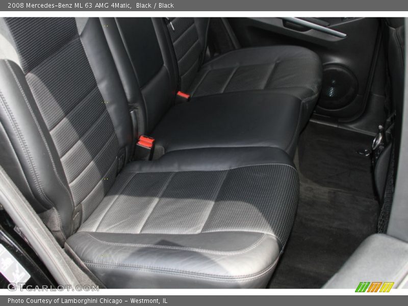 Black / Black 2008 Mercedes-Benz ML 63 AMG 4Matic