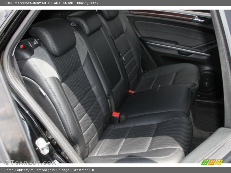 Black / Black 2008 Mercedes-Benz ML 63 AMG 4Matic