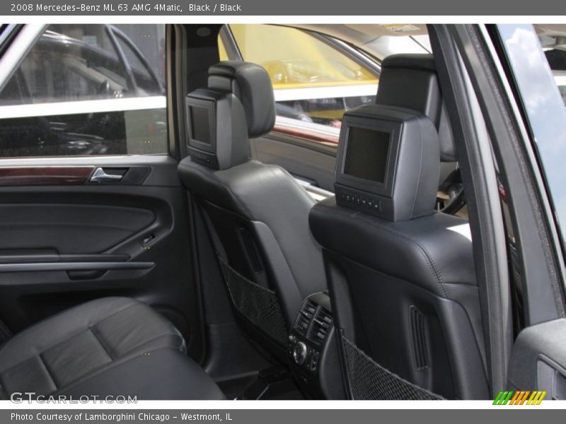 Black / Black 2008 Mercedes-Benz ML 63 AMG 4Matic