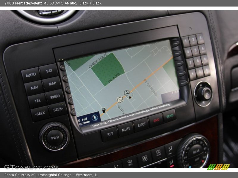 Black / Black 2008 Mercedes-Benz ML 63 AMG 4Matic