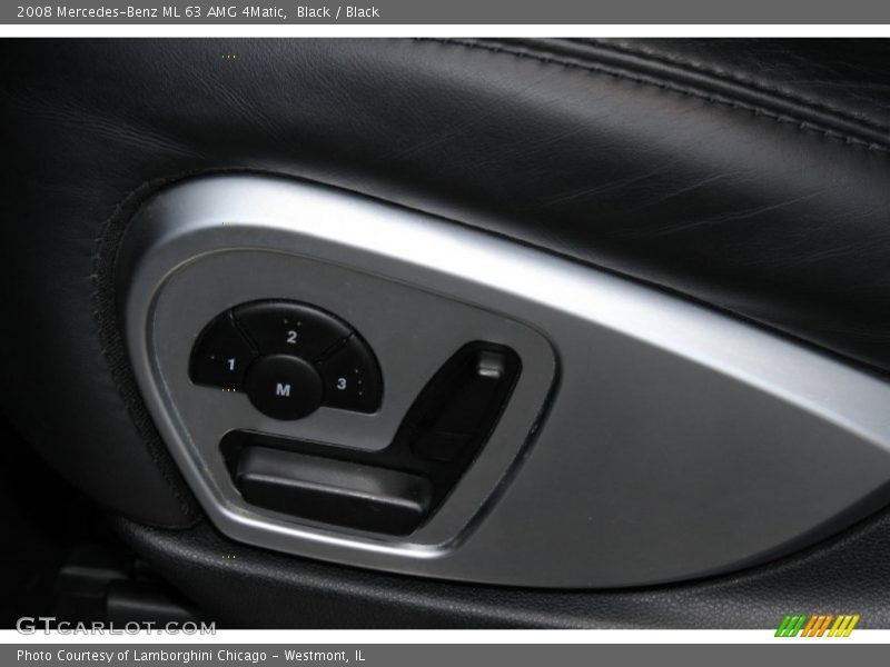 Black / Black 2008 Mercedes-Benz ML 63 AMG 4Matic