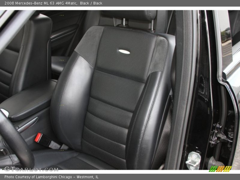 Black / Black 2008 Mercedes-Benz ML 63 AMG 4Matic
