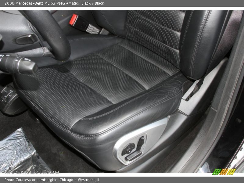 Black / Black 2008 Mercedes-Benz ML 63 AMG 4Matic