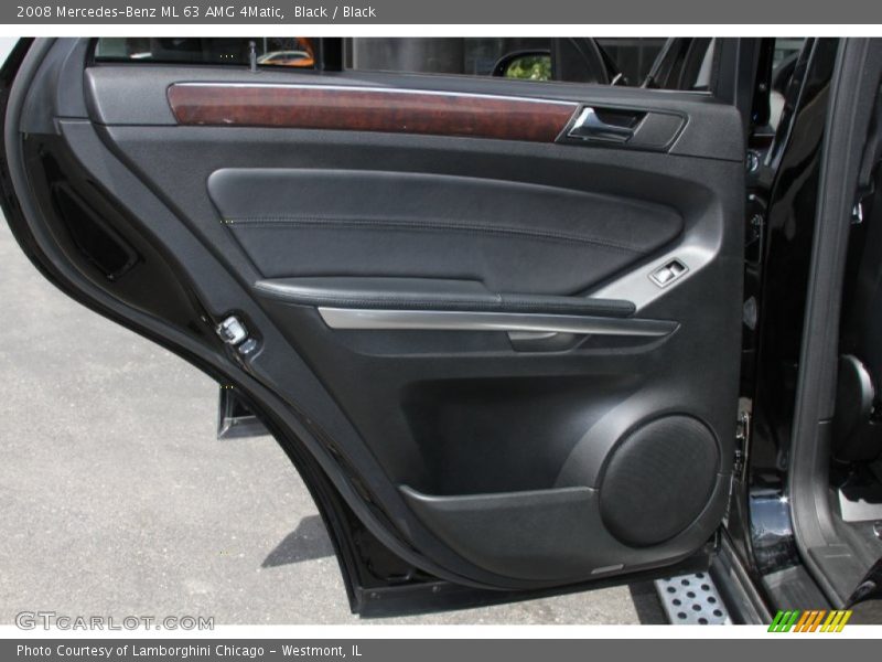 Black / Black 2008 Mercedes-Benz ML 63 AMG 4Matic